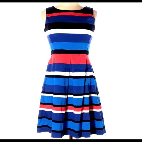 Tommy Hilfiger Dresses & Skirts - Tommy Hilfiger Striped Skater Fit & Flare  Dress